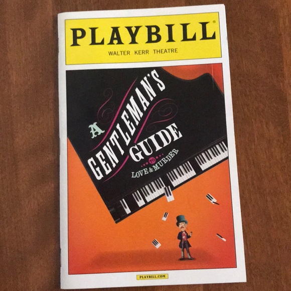 Other - A Gentleman’s Guide To Love And Murder PLAYBILL